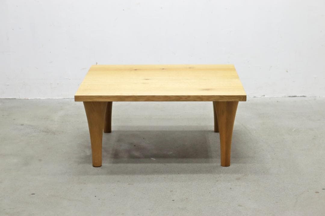 飛騨産業 キツツキ 森のことば ホワイト オーク無垢材 正方形 センターテーブル