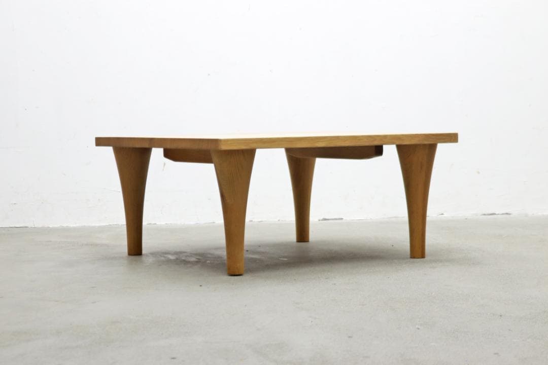 飛騨産業 キツツキ 森のことば ホワイト オーク無垢材 正方形 センターテーブル