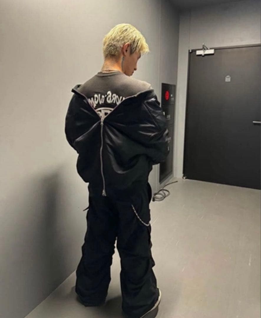 27CIRCUS 黒紫 MA-1 ジャケット Mサイズ 平本蓮