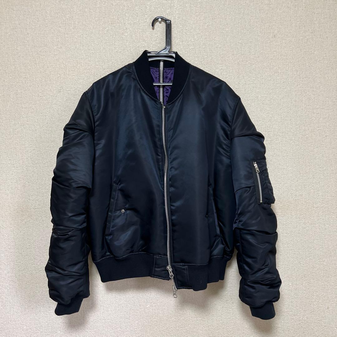 27CIRCUS 黒紫 MA-1 ジャケット Mサイズ 平本蓮