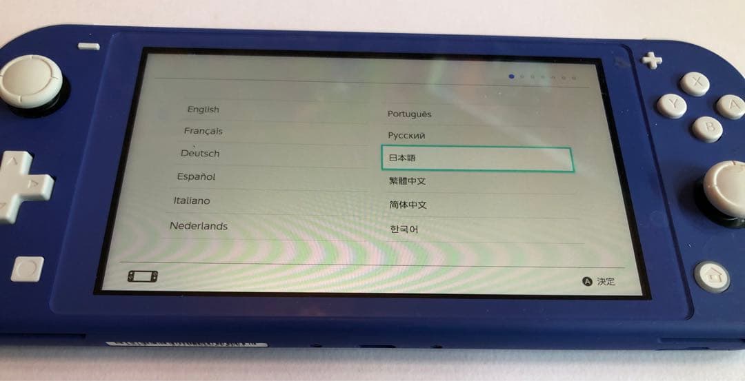 【美品箱付】Nintendo Switch Lite ブルー