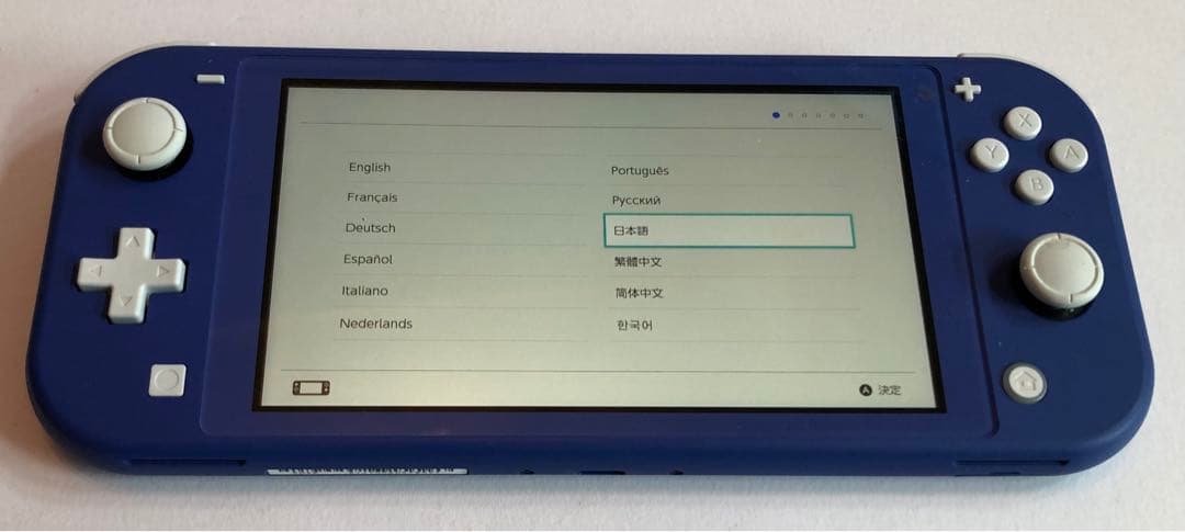【美品箱付】Nintendo Switch Lite ブルー