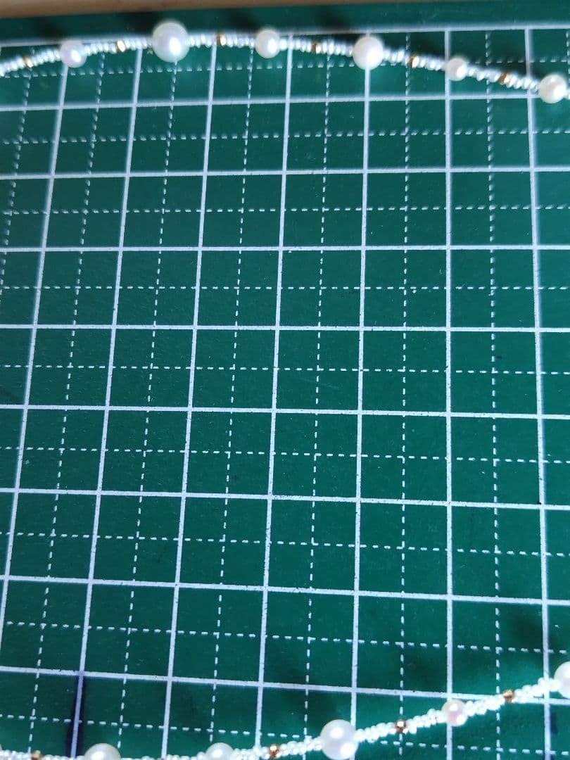 K18 各サイズの、アコヤ真珠と、あこや砂芥子パールの、オメガ風ネックレス