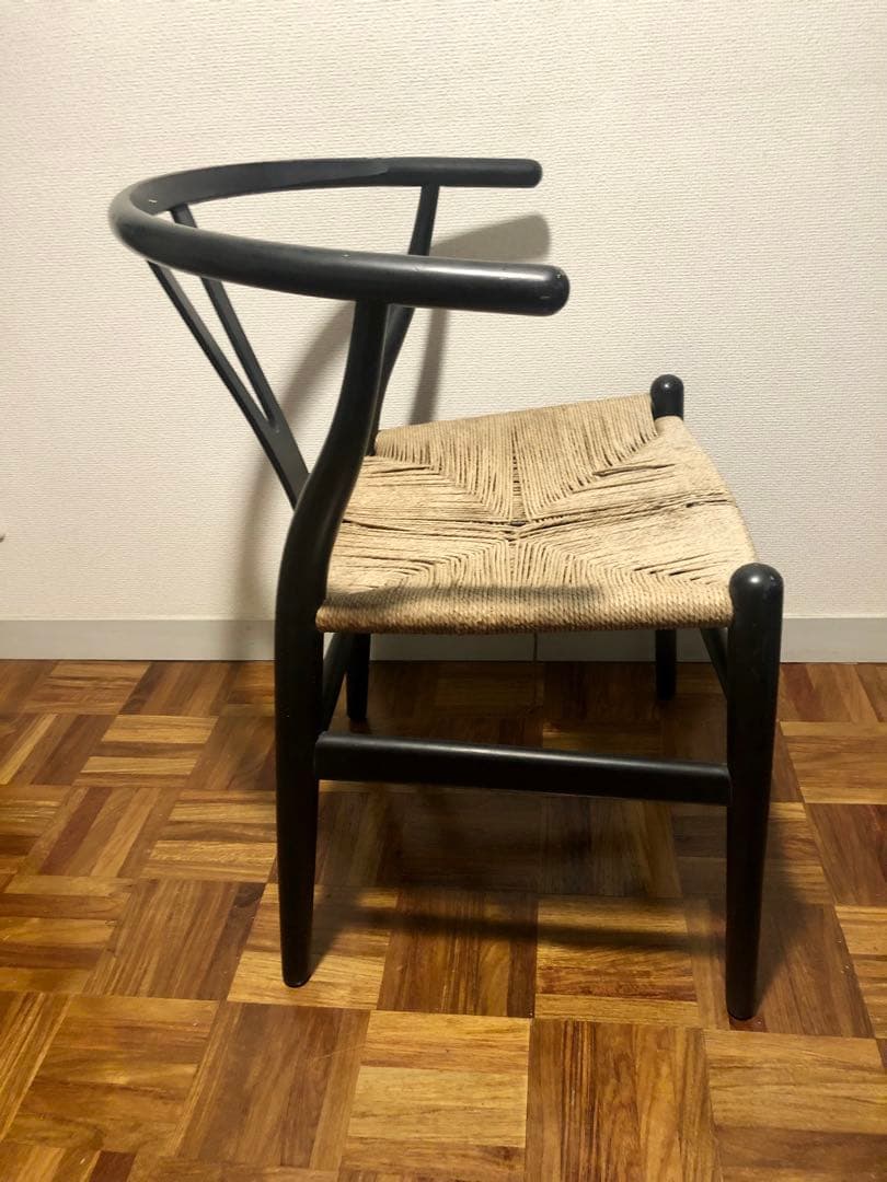 正規品 カールハンセン&サン Yチェア CH24 ブラック ウェグナー