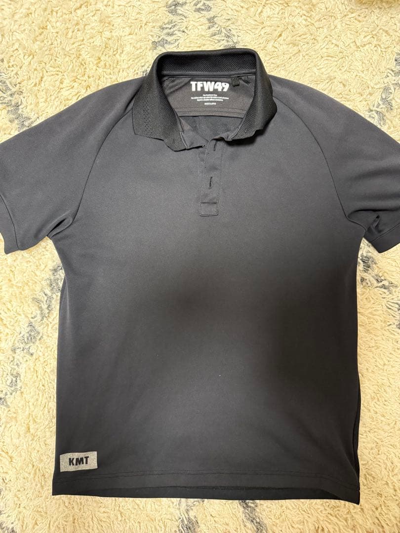 TFW49 ブラック ポロシャツ