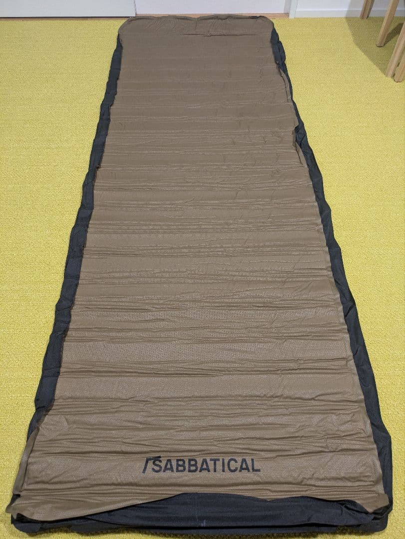 サバティカル エレリースリーピングパッド デラックス　インフレーターマット