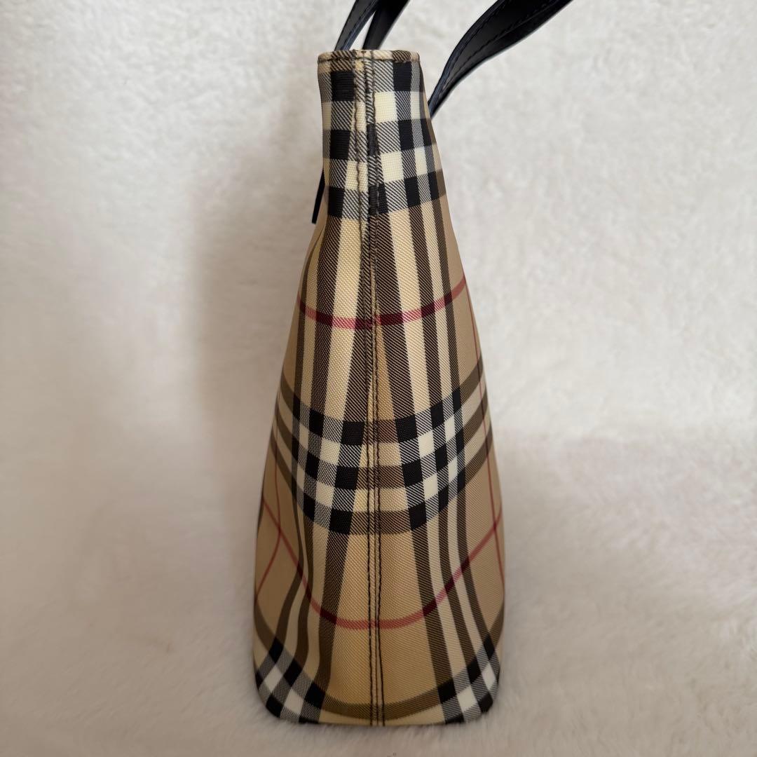 Burberry バーバリーロンドン トートバッグ ノバチェック PVC