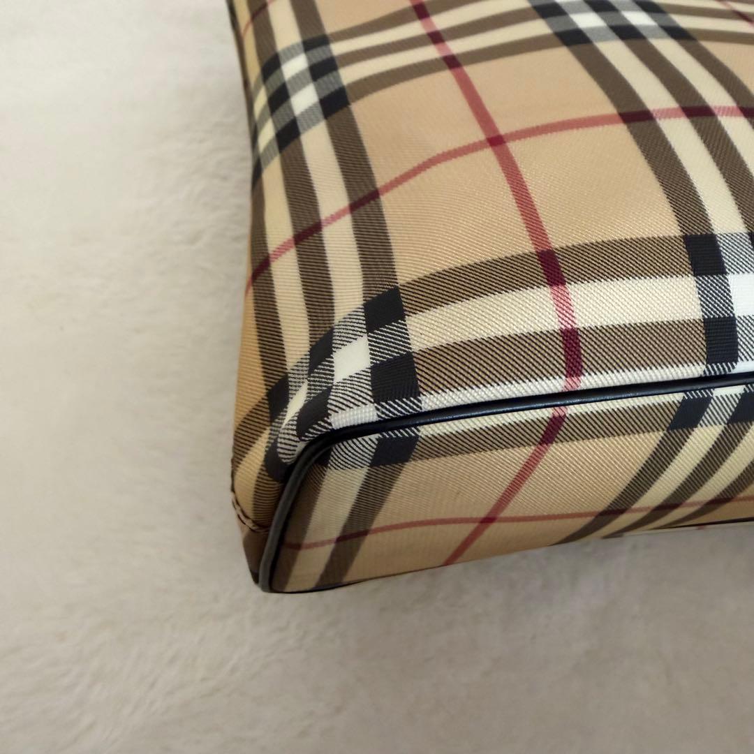 Burberry バーバリーロンドン トートバッグ ノバチェック PVC