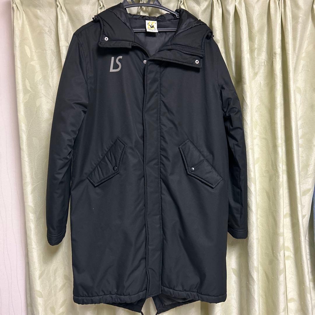 Luz e Sombra ベンチコート 黒