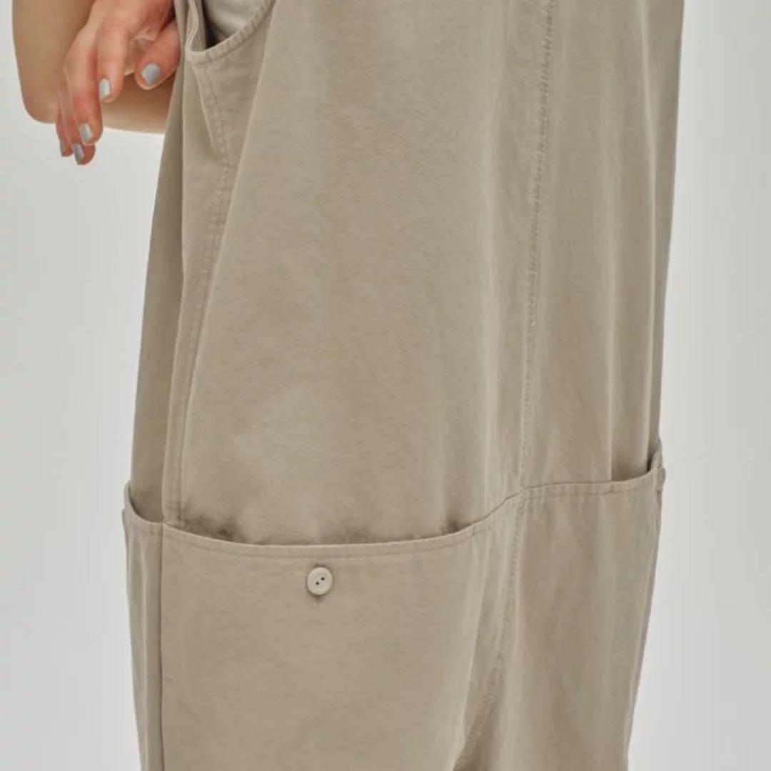 最終値下げ　新品　TODAYFUL コットンポケットコンビネゾン 36