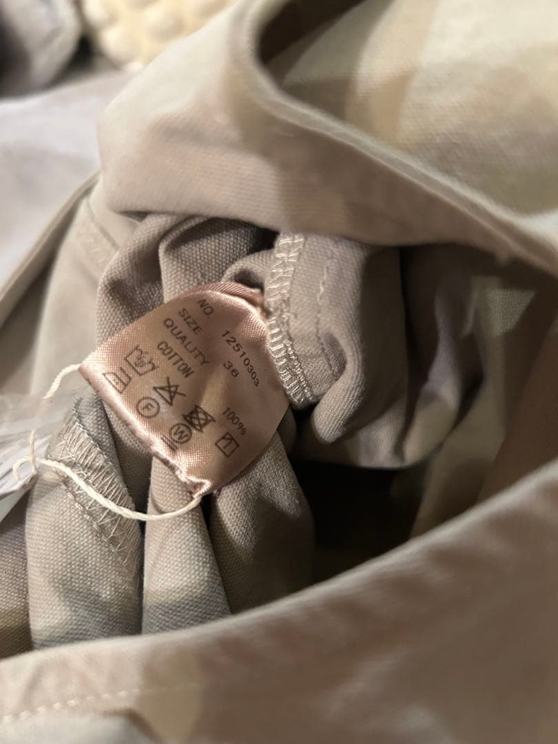 最終値下げ　新品　TODAYFUL コットンポケットコンビネゾン 36