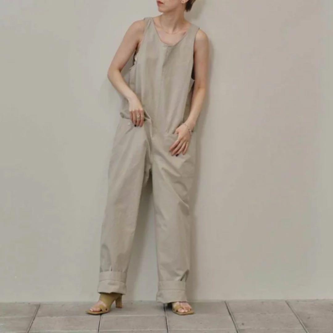 最終値下げ　新品　TODAYFUL コットンポケットコンビネゾン 36