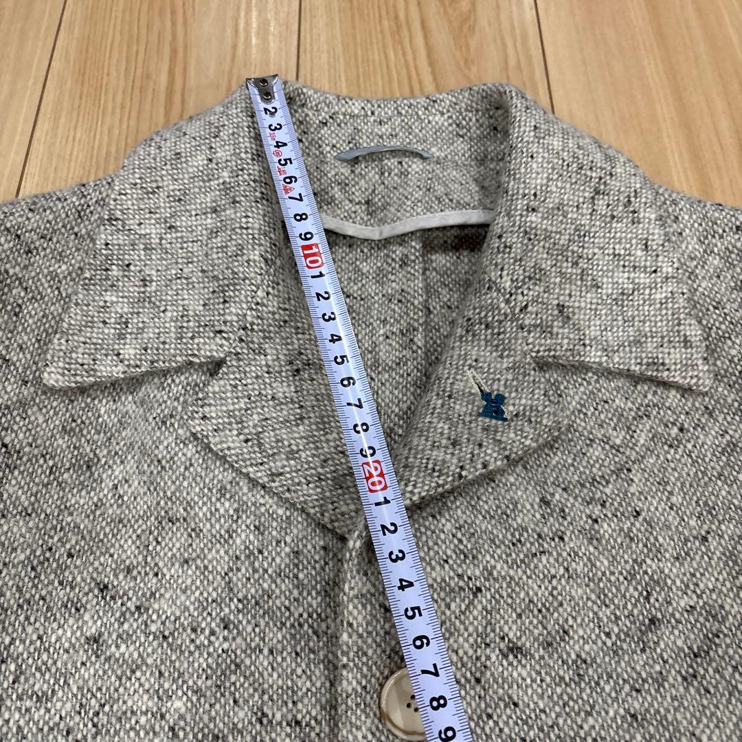 美品　エイドス　チェスターコート　サイズ48