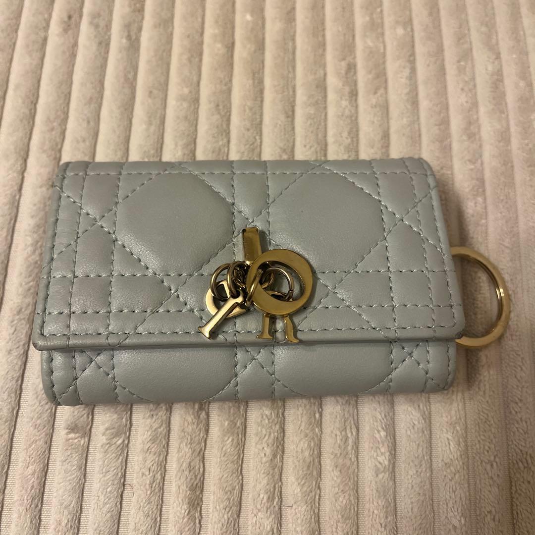 My Dior Aster キーケース ライトブルー