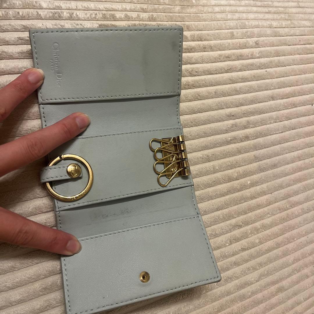 My Dior Aster キーケース ライトブルー