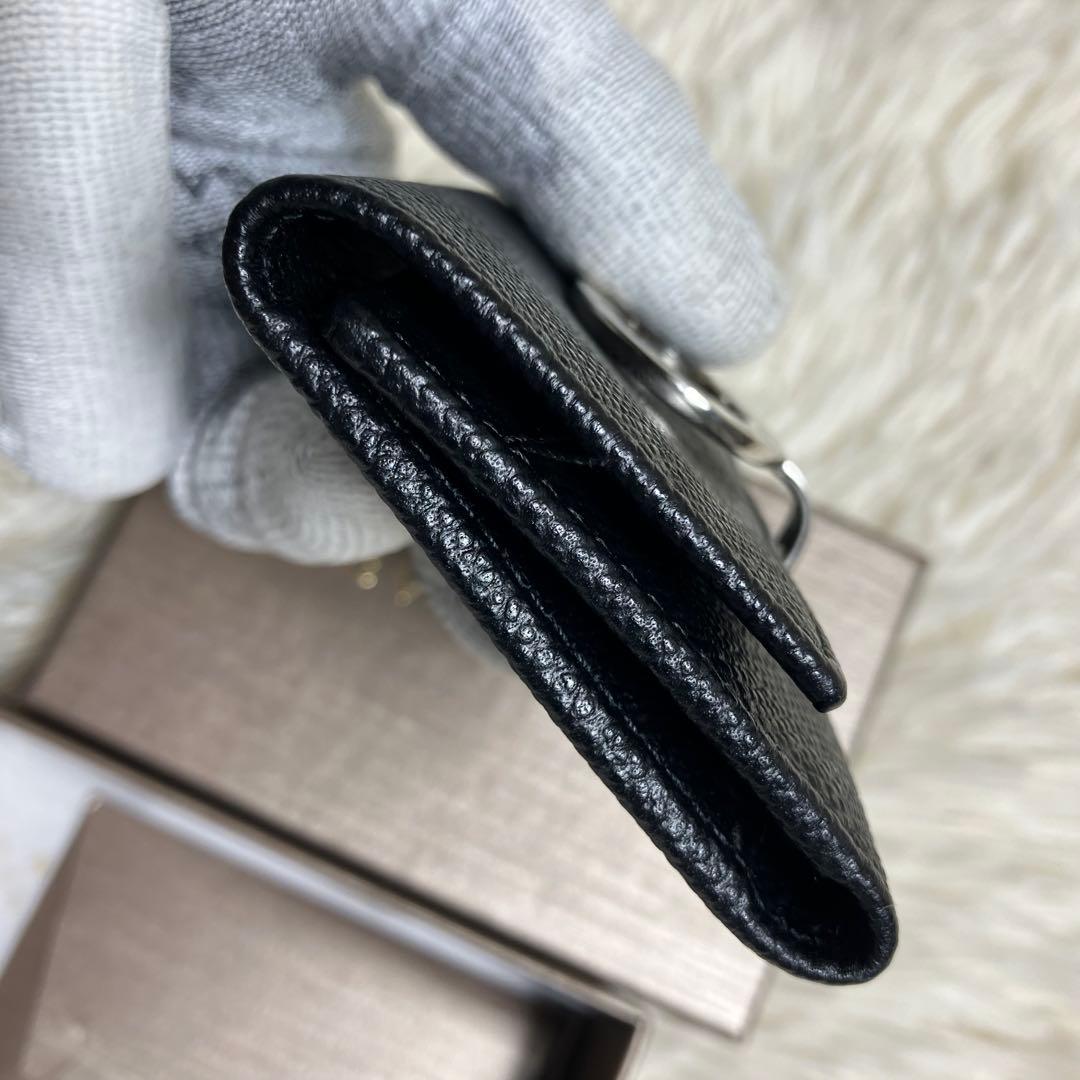 【極美品】 ブルガリ キーケース ビーゼロワン ロゴクリップ