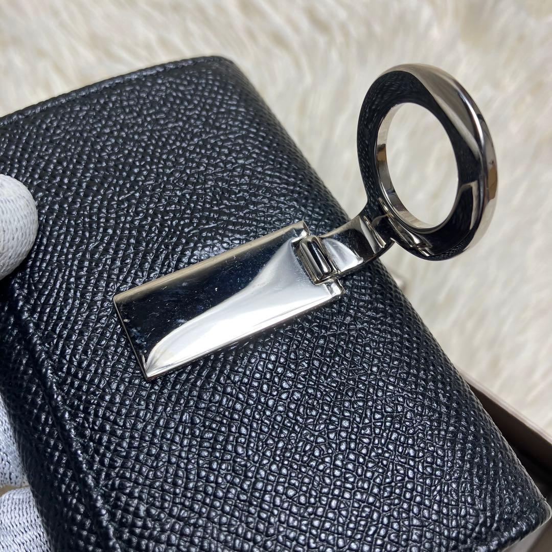 【極美品】 ブルガリ キーケース ビーゼロワン ロゴクリップ