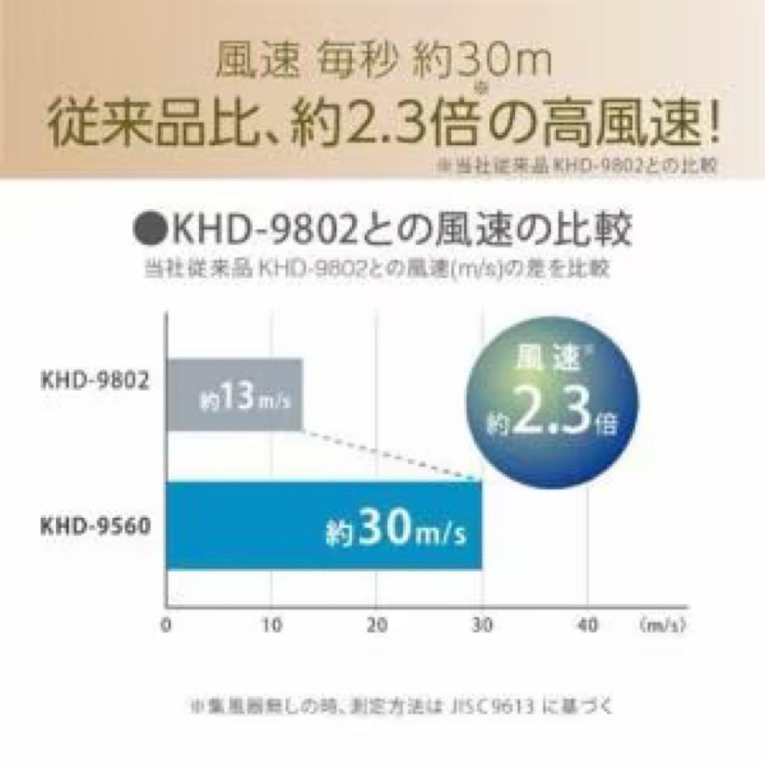 はるたんさん専用　KHD9560K コイズミ ヘアドライヤー