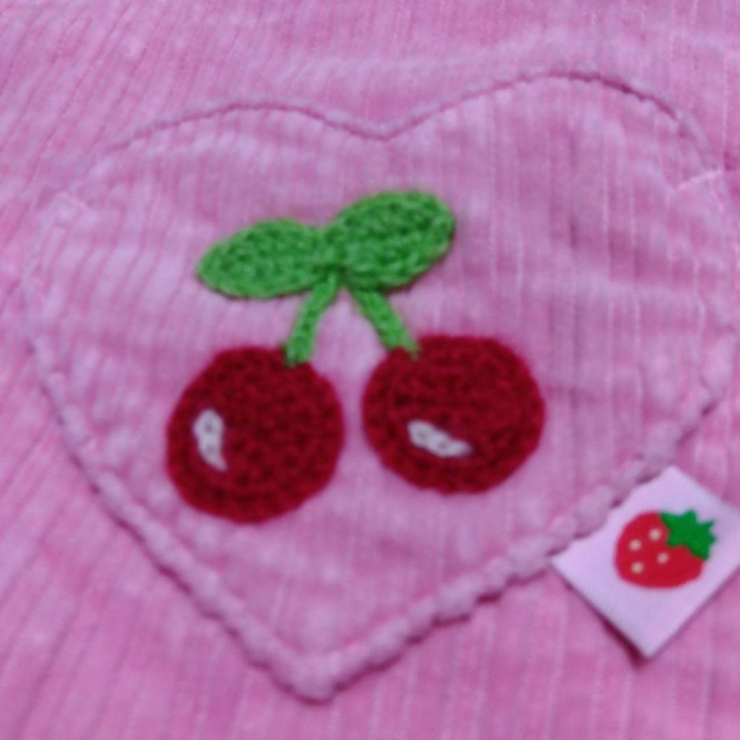 う*]様 mezzo piano ジャンバースカート 90. 120cmピンク