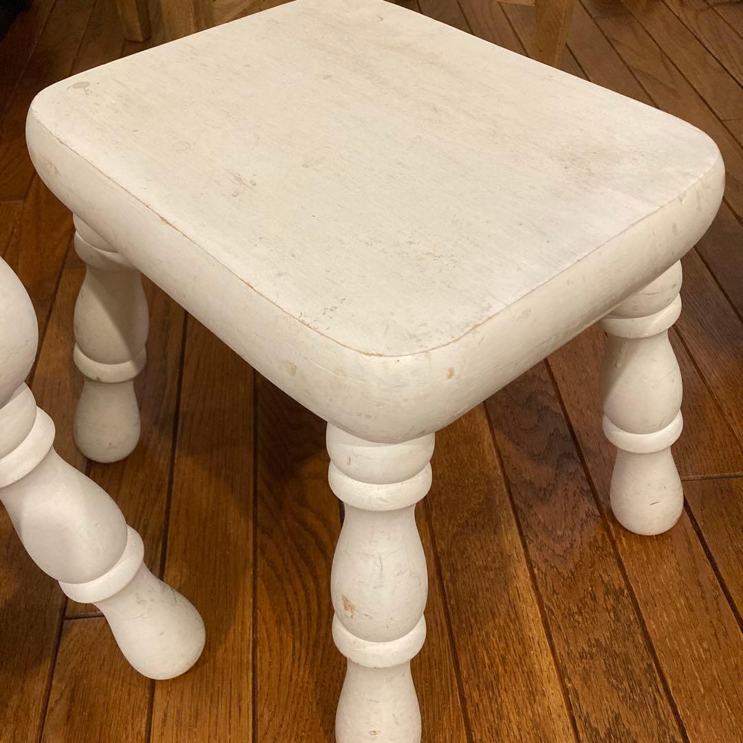 スツール　ミニ　2個セット