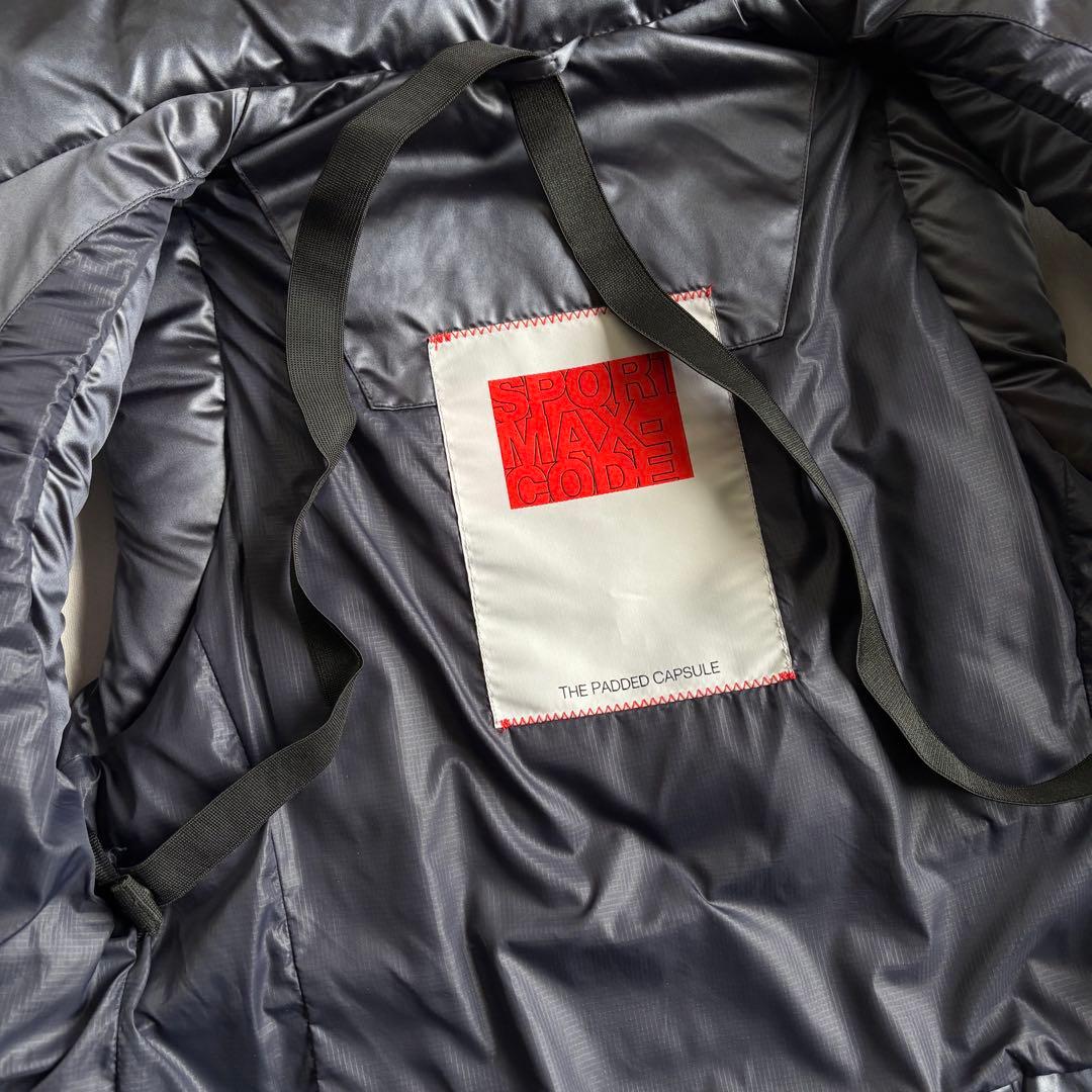 SPORTMAX CODE wzip down vest￼ NVY