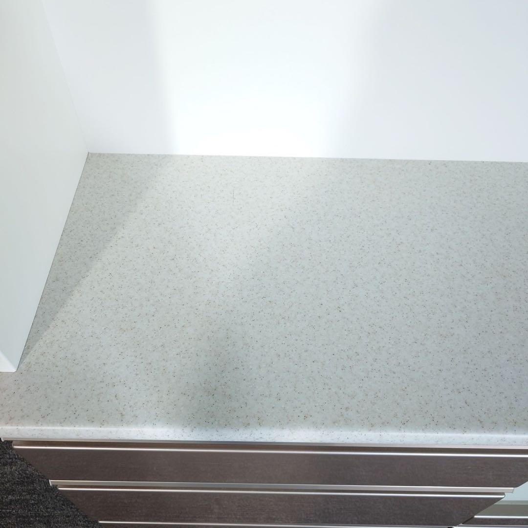 ニトリ キッチンボード アルミナ2 幅100cm カップボード 食器棚 I065