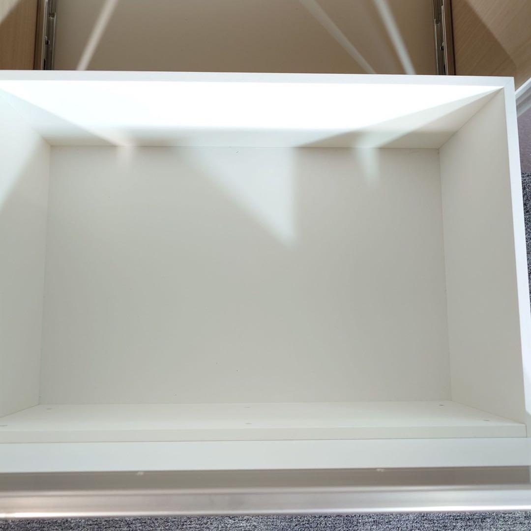 ニトリ キッチンボード アルミナ2 幅100cm カップボード 食器棚 I065