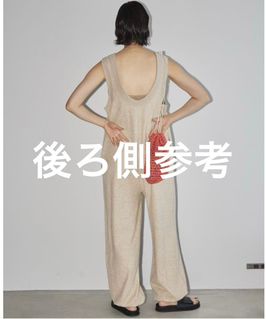 todayful コットンリネンラフコンビネゾン サロペット 黒 完売品 近年