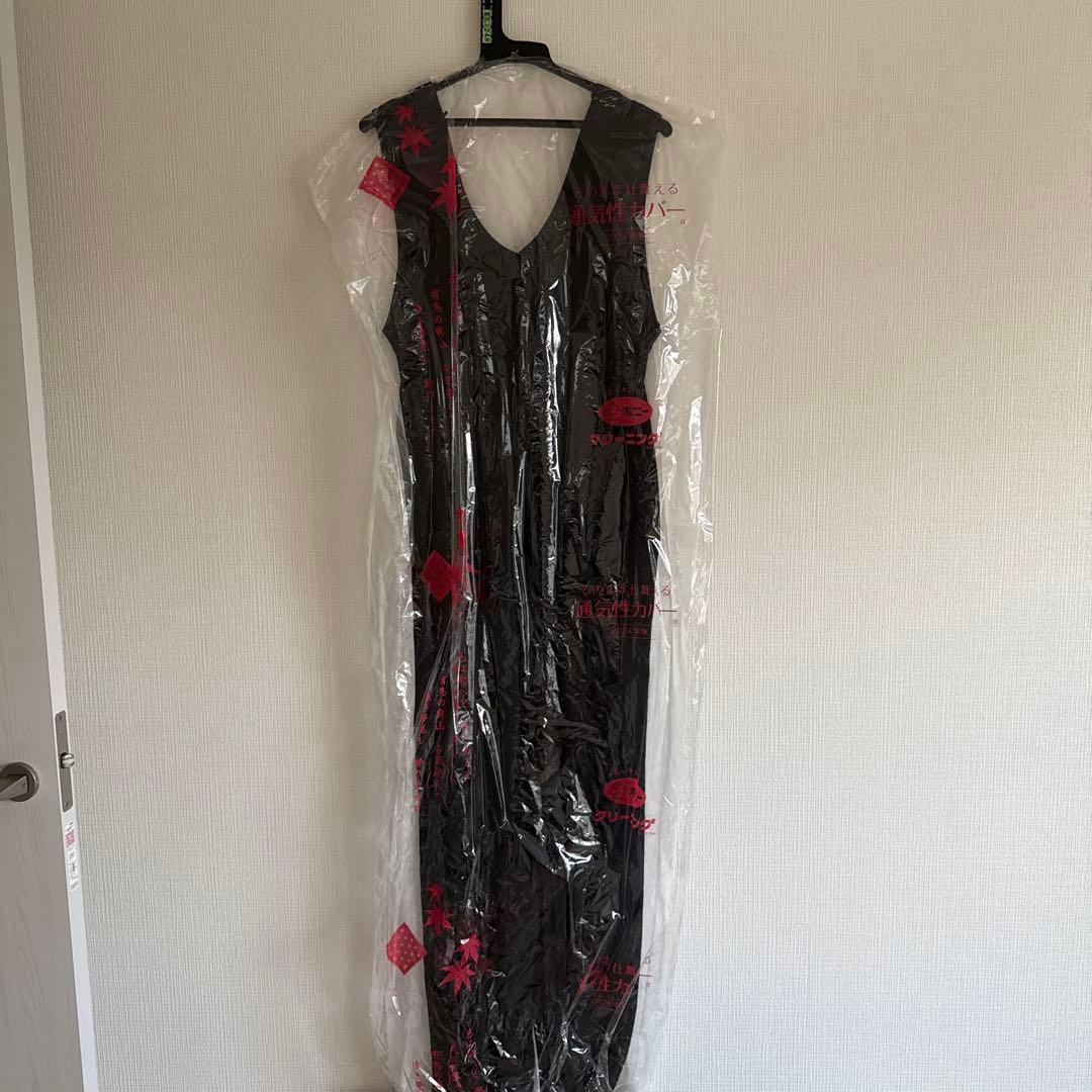 todayful コットンリネンラフコンビネゾン サロペット 黒 完売品 近年