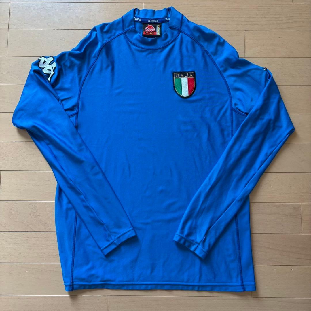 Kappa カッパ イタリア代表 ユニフォーム 長袖 2000-02 ホーム O