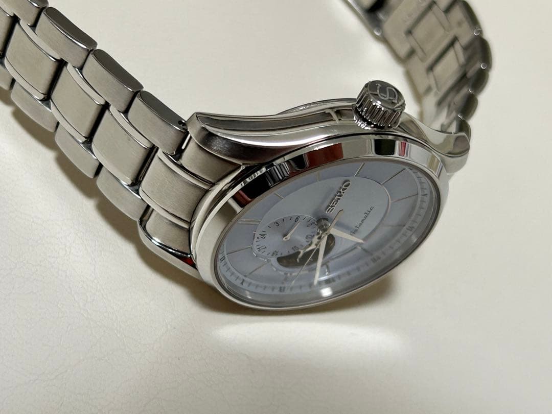 SEIKO プレサージュ　水色　SSA137J1 4R39-0002