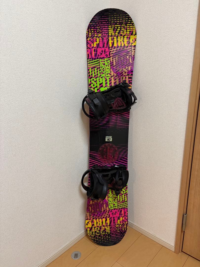 【レディース】K2 SPITFIRE スノーボード　3点セット