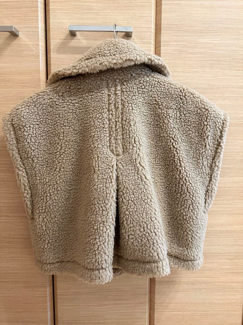 SNIDEL（スナイデル）　ケープショートボアジャケット