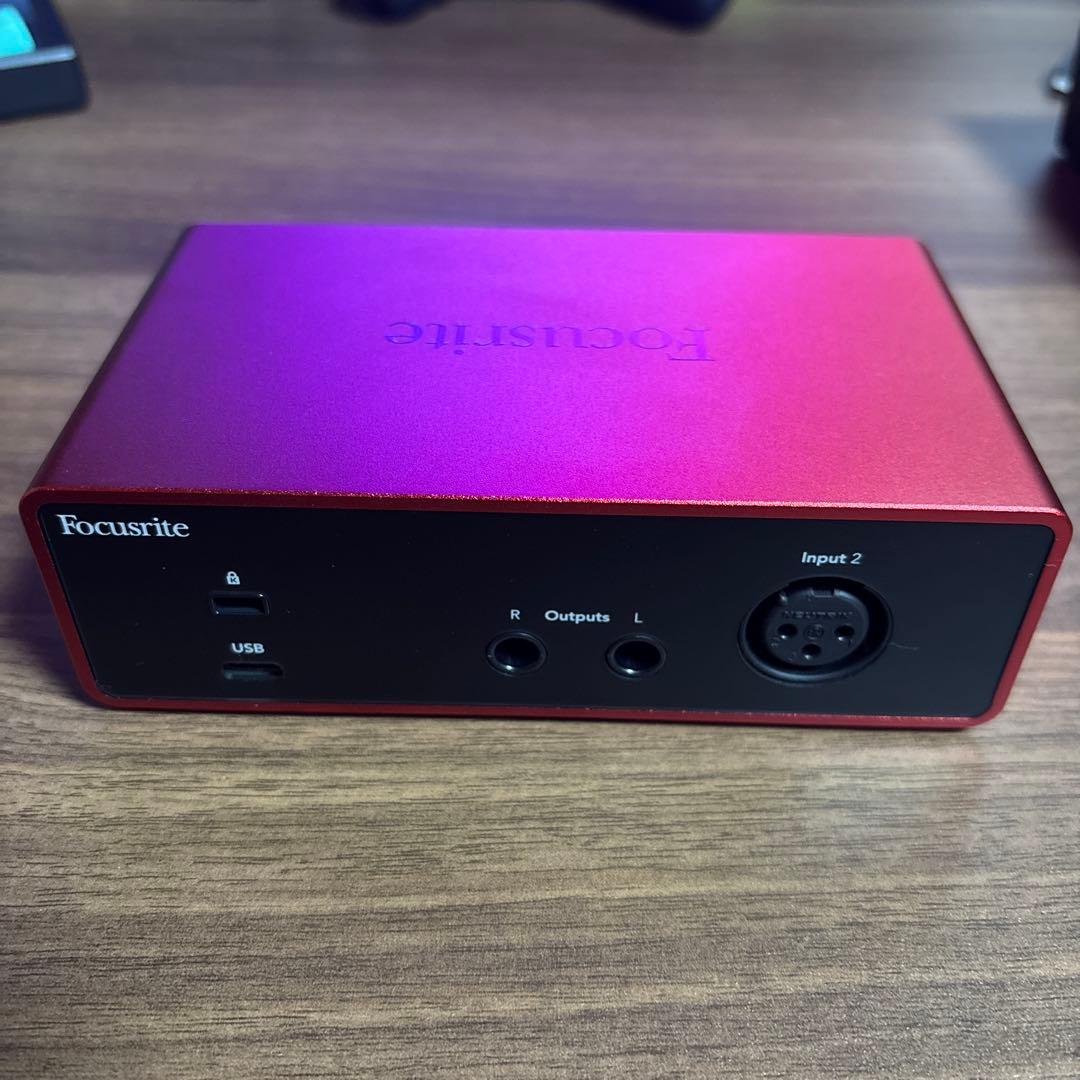 y*y様 Focusrite Scarlet Solo オーディオインターフェイ