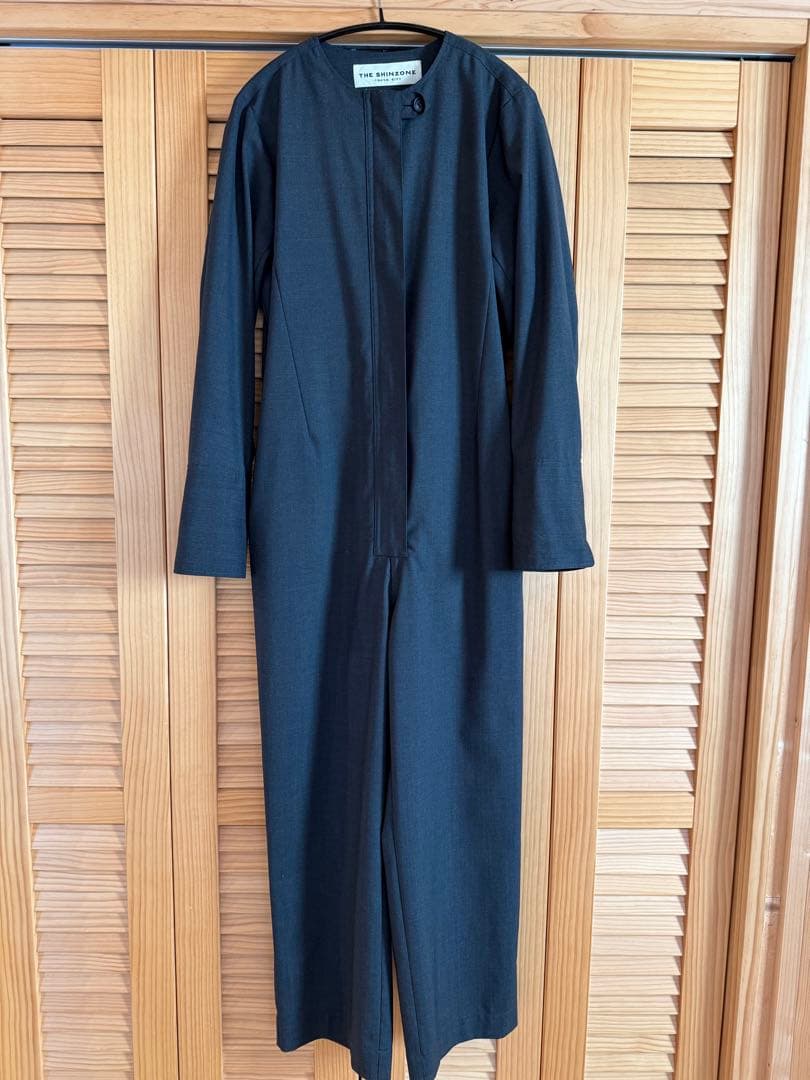 THE SHINZONEシンゾーン ジップオールインワン　グレー　オールインワン