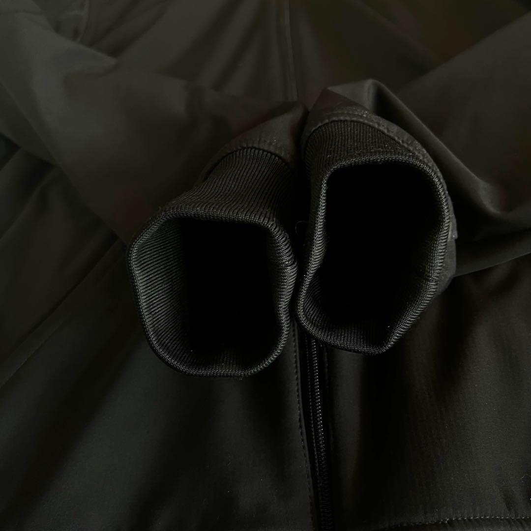 ハーレーダビッドソン バーティカルストライプフーデッドストレッチジャケット　L