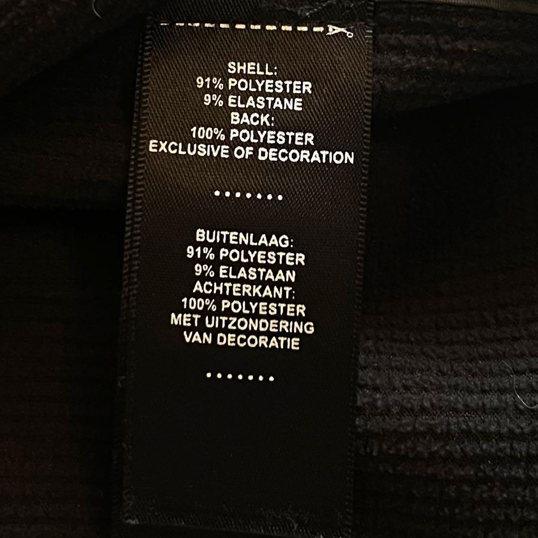 ハーレーダビッドソン バーティカルストライプフーデッドストレッチジャケット　L