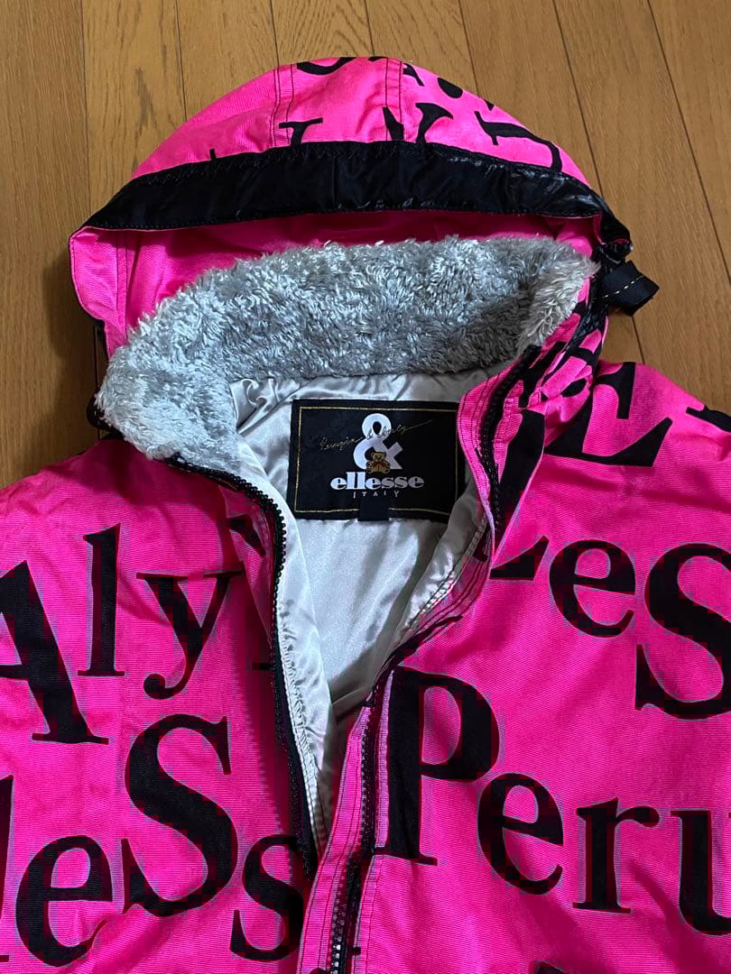 美品　ellesse エレッセ　ベアー　スキーウェア　ボア　ベスト付3Ｐ　Ｍ