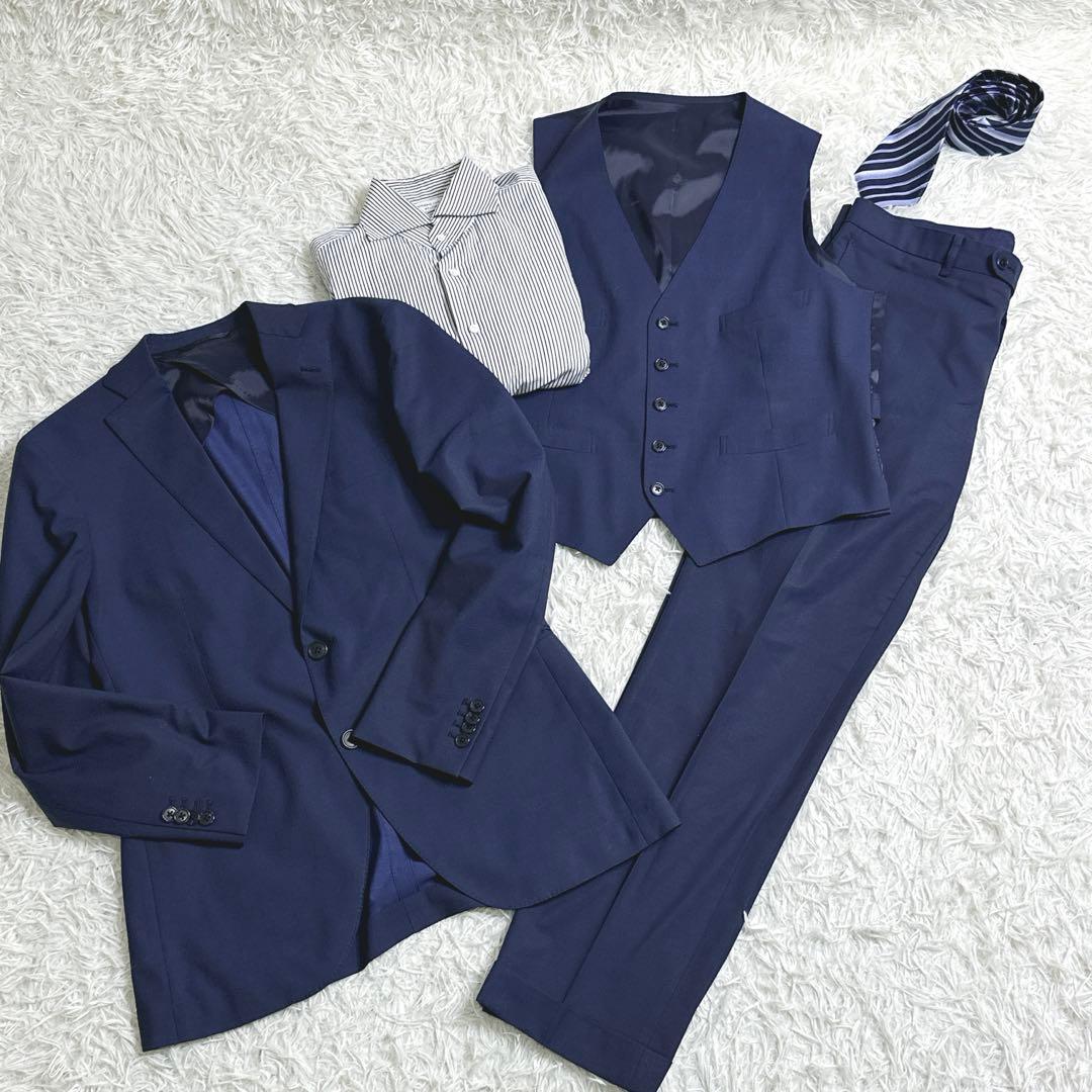 ✨高身長✨　極美品　170 フォーマル　男の子　卒業式　卒服　ネイビー　高級