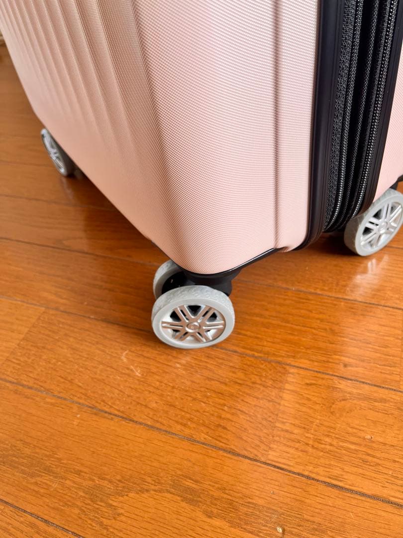 新品未使用 New Trip ピンク中型キャリーケース M 24インチ4～6泊