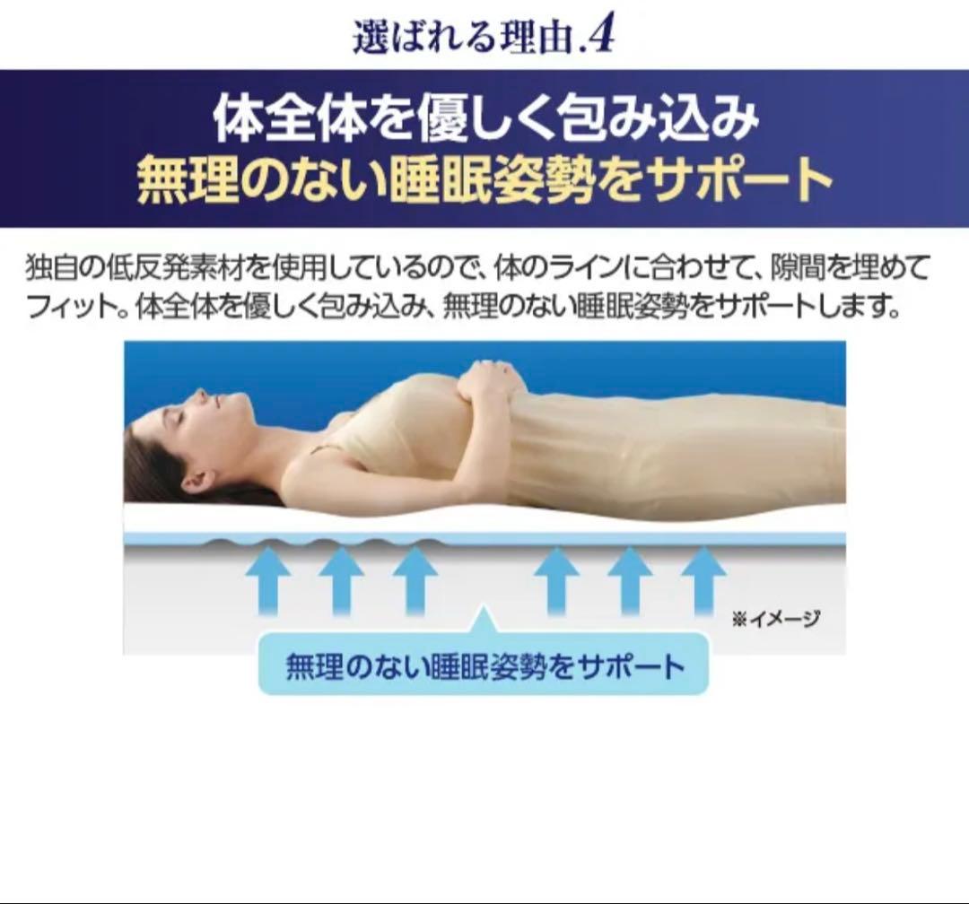 トゥルースリーパープレミアリッチpr.3 低反発シングルマットレス