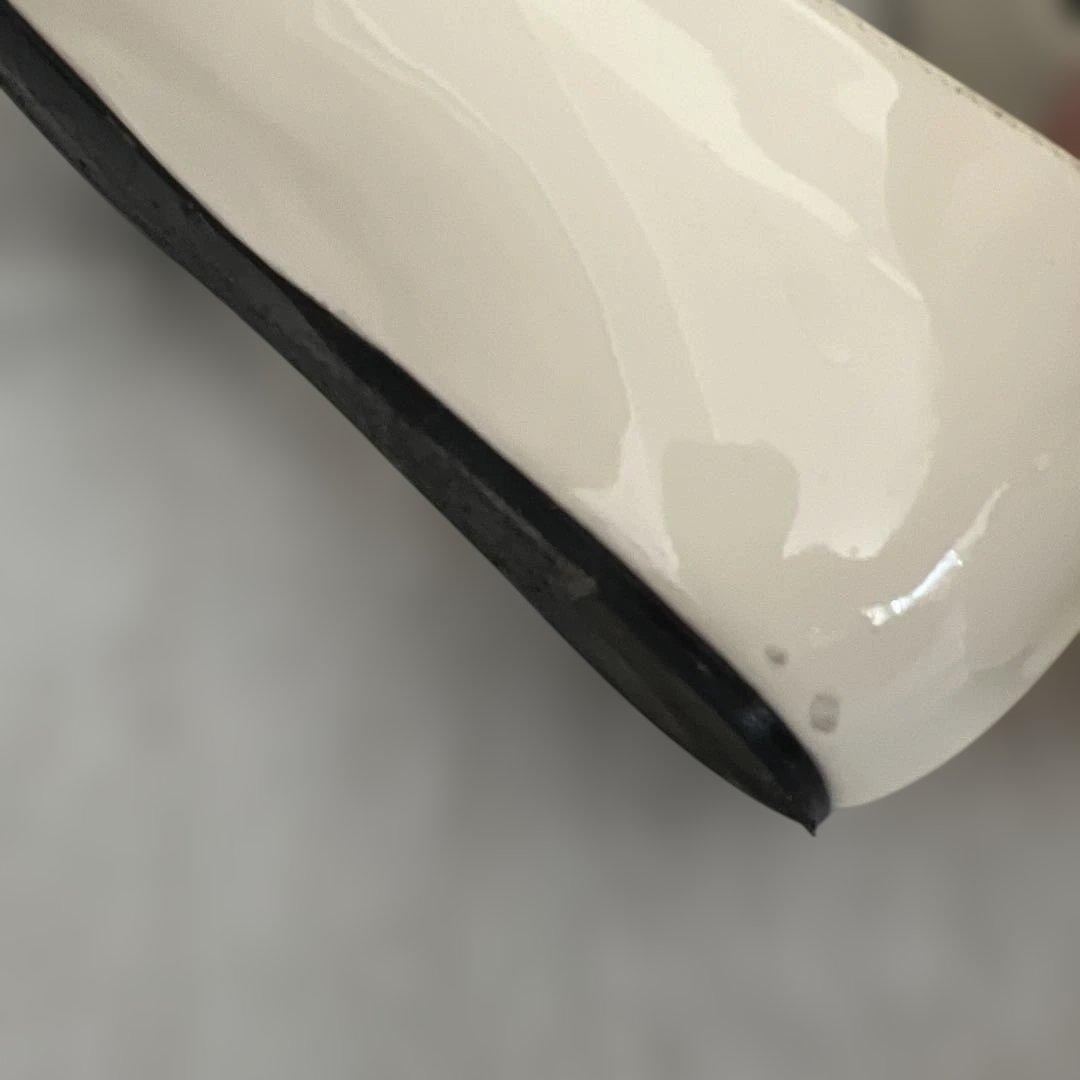 専用＊＊ ロジェヴィヴィエ　トランペット パテントレザー バレリーナ