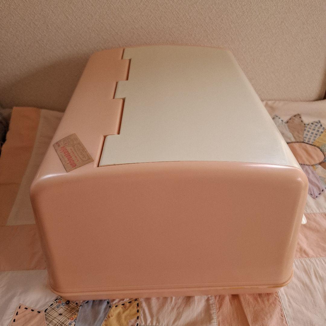 アンティーク　 BREADケース　ピンク
