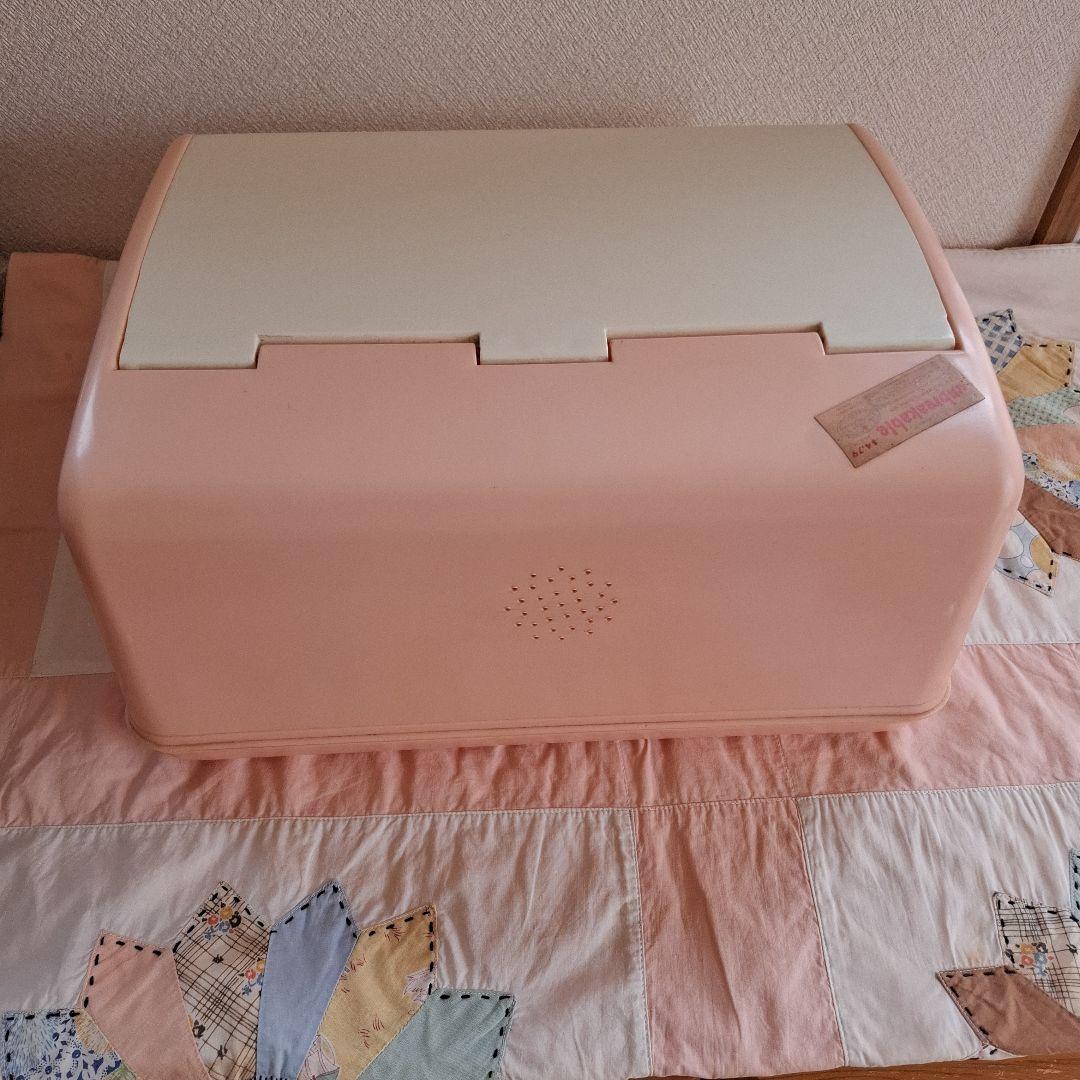 アンティーク　 BREADケース　ピンク