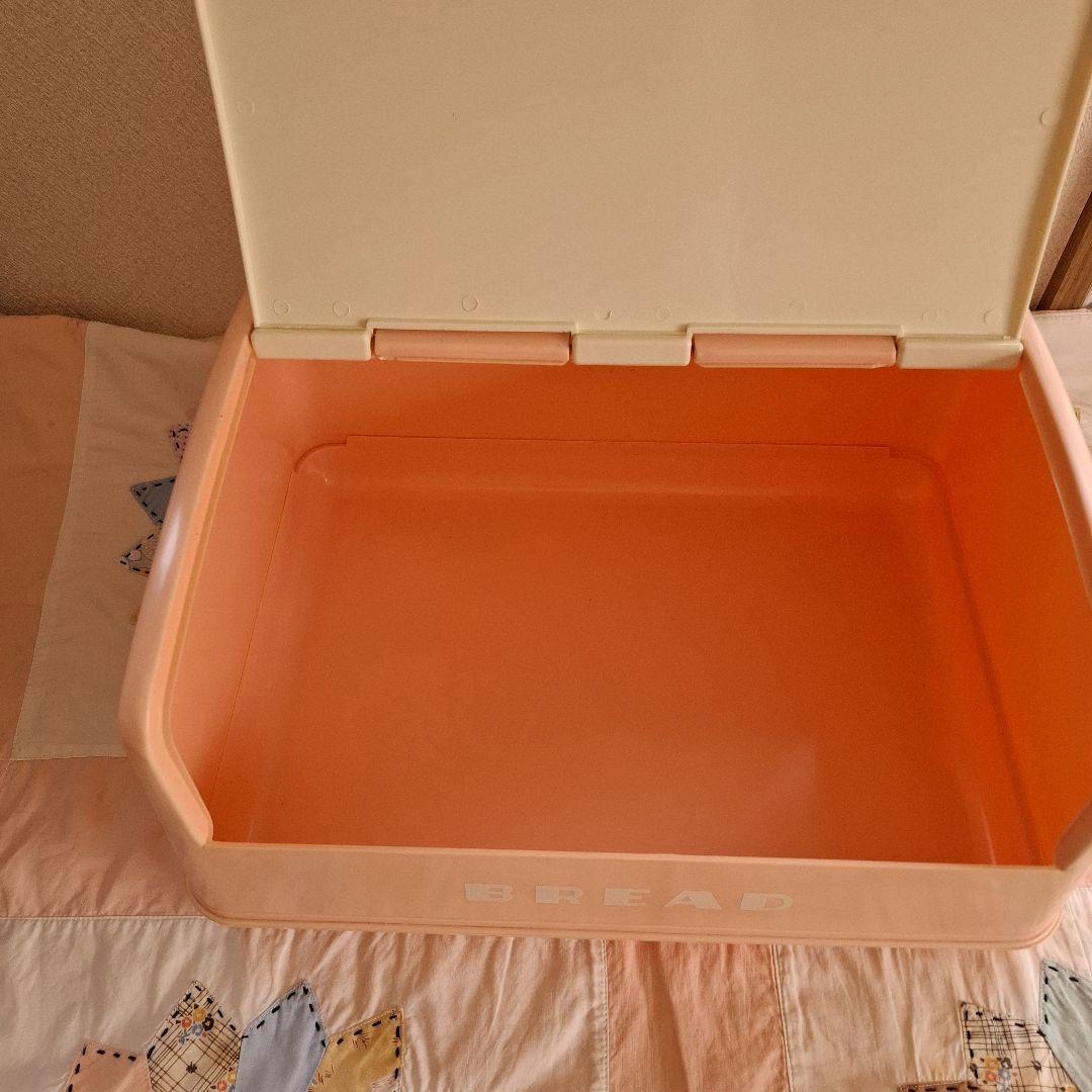 アンティーク　 BREADケース　ピンク