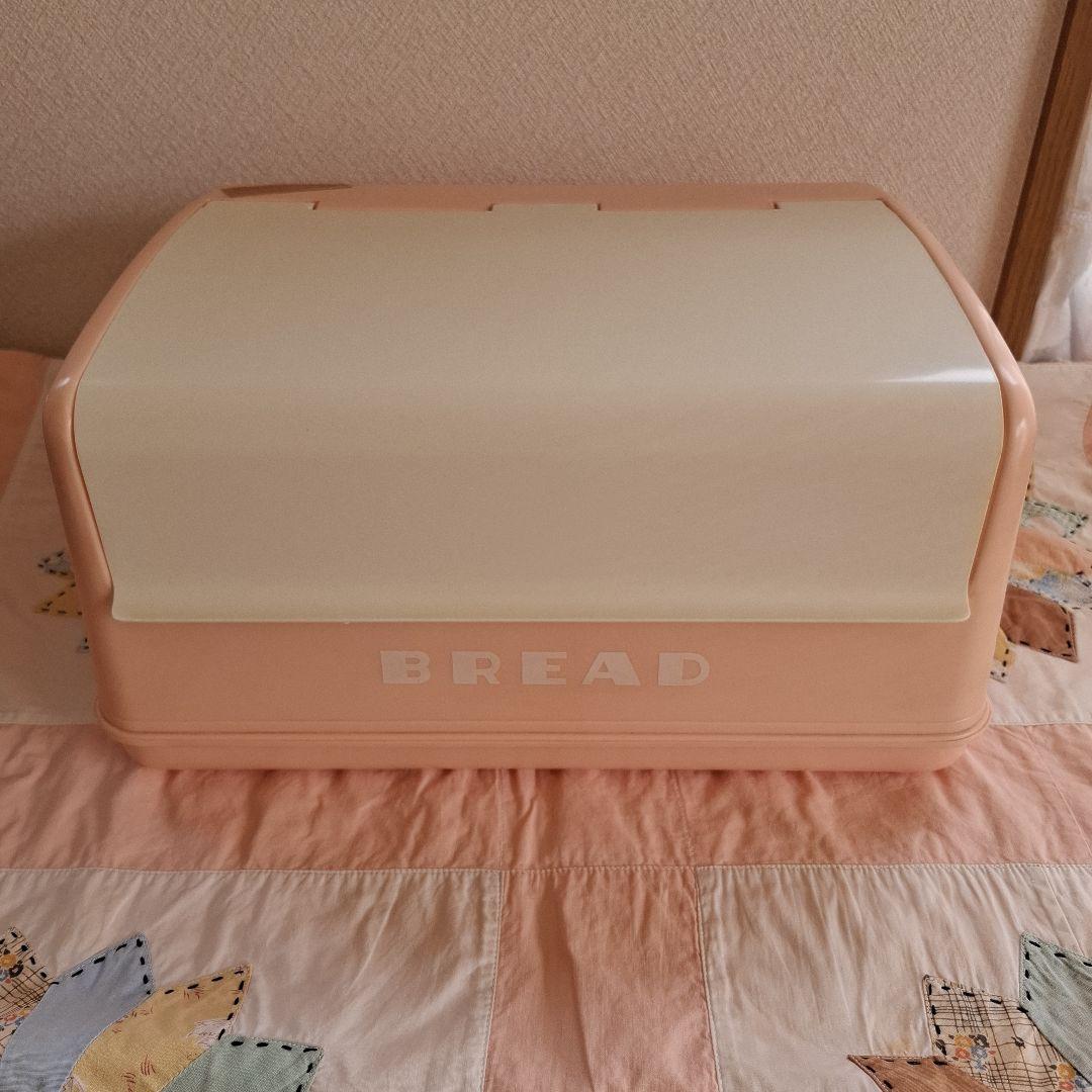 アンティーク　 BREADケース　ピンク