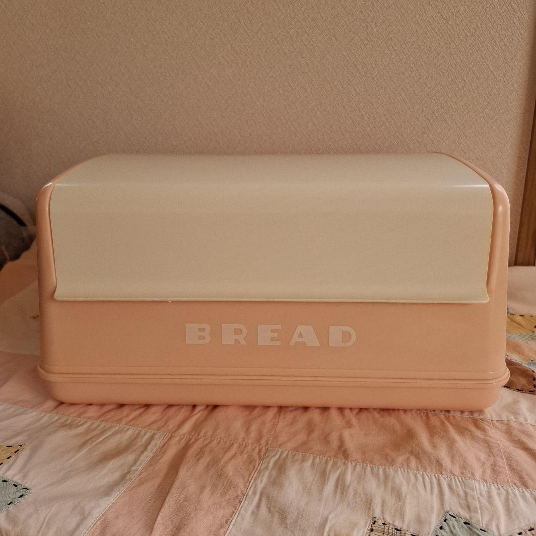 アンティーク　 BREADケース　ピンク