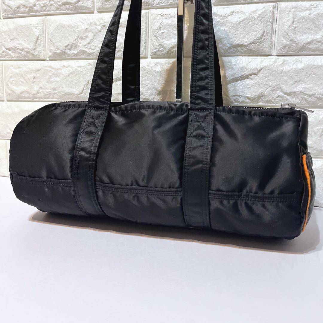 【希少 未使用級】PORTER タンカー ダッフルバッグ L ミニボストン 黒