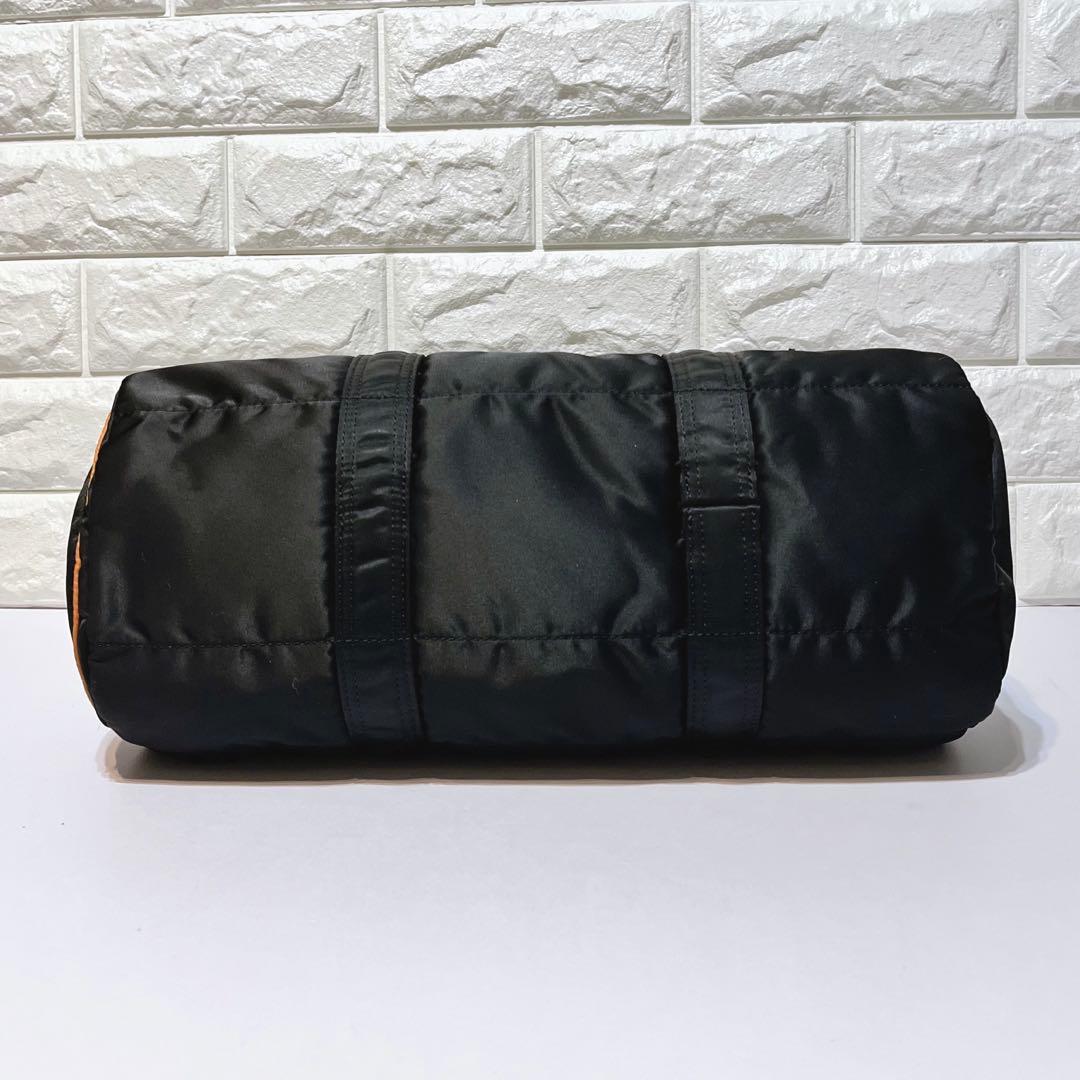【希少 未使用級】PORTER タンカー ダッフルバッグ L ミニボストン 黒