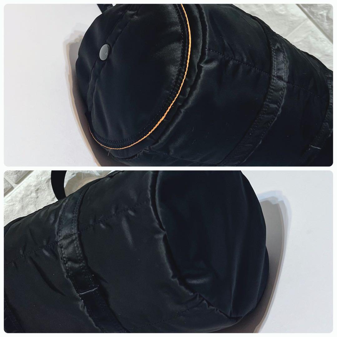 【希少 未使用級】PORTER タンカー ダッフルバッグ L ミニボストン 黒